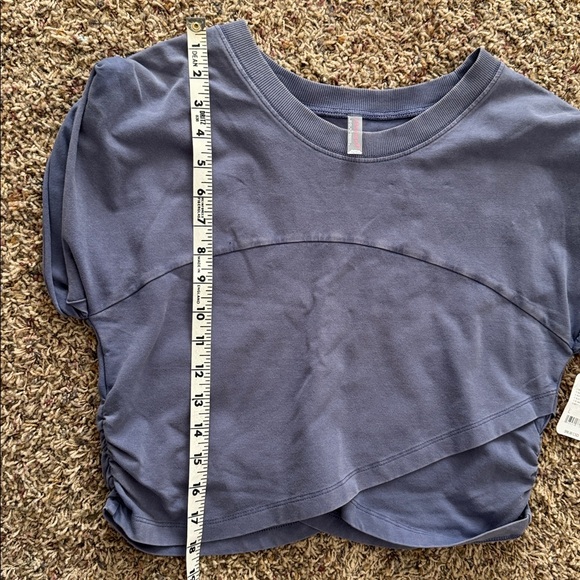 NWT FP Movement Hot Shot Logo Crossover TOP only | Blue Indigo | Size L - Picture 6 of 6